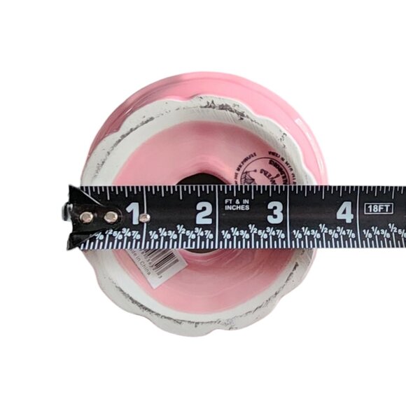 Cobwebs and Cauldrons Pink Halloween Ceramic & Glass Jar Pedestal, Pumpkin - Picture 9 of 10